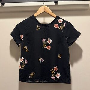 Abercrombie & Fitch Floral Crop Top